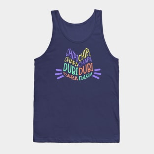 Chipi Chipi Chapa Chapa Cat Meme Tank Top